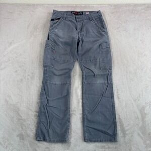 Ariat FR Flame Resistant M5 Straight Leg Cordura Cargo Work Pants Grey Men 30x30